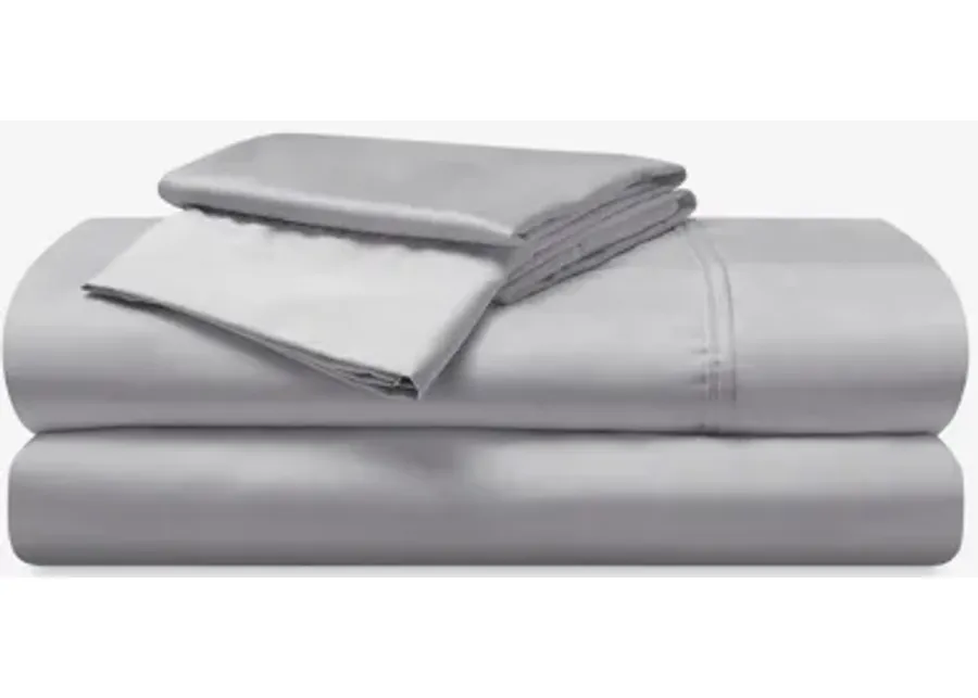 Hyper-Cotton Light Grey King Sheet Set by Bedgear