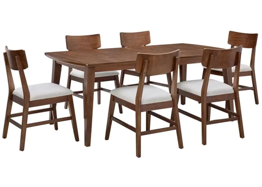 Conrad Extendable Table + 6 Chairs