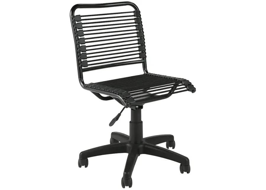 Bungie Low-Back Black and Graphite Office Chair-black
