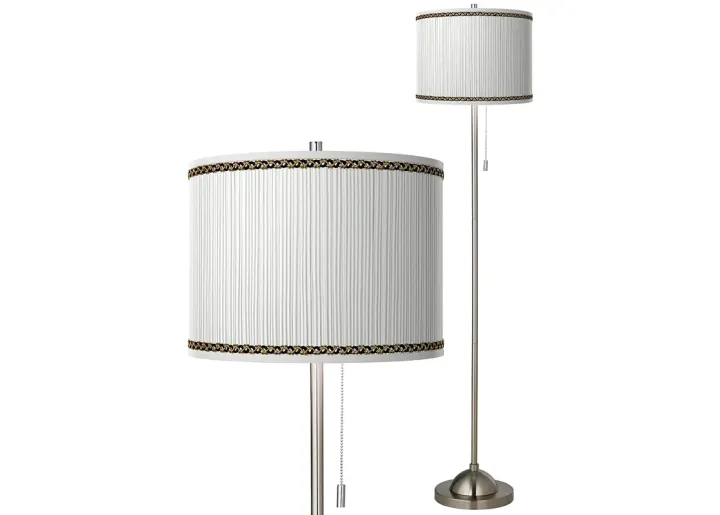 80847-faux-pleated-giclee-print-lamp-shade-brushed-nickel-pull-chain-floor-lamp-silver-1.webp
