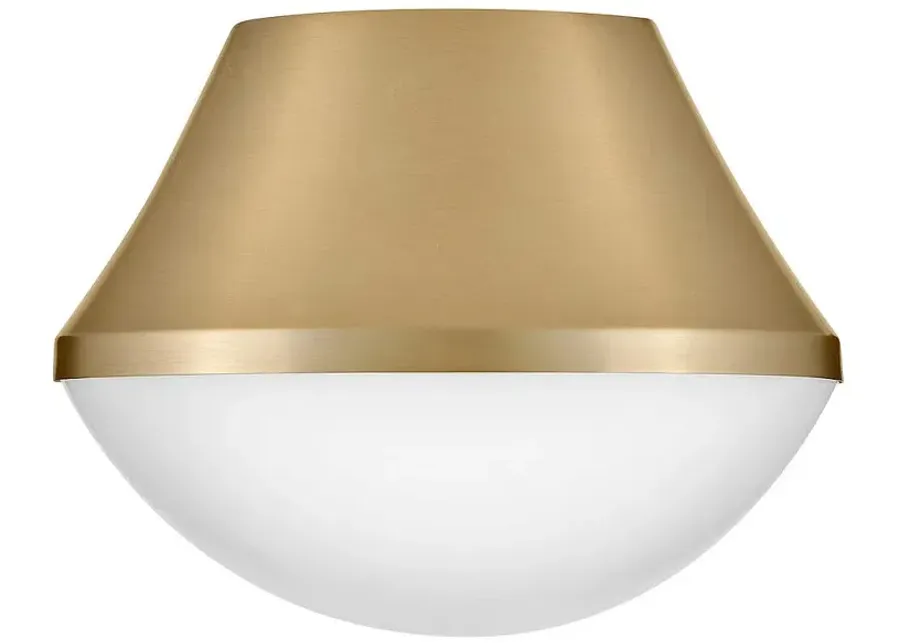 Hinkley Haddie 11" Wide Lacquered Brass Ceiling Light-gold