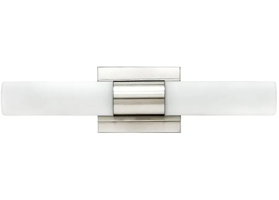 Hinkley Portia 19" Wide LED Polished Nickel Bath Light-silver