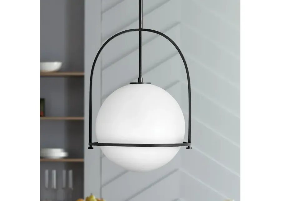 Hinkley Somerset 15 1/2" Wide Black Pendant Light-black