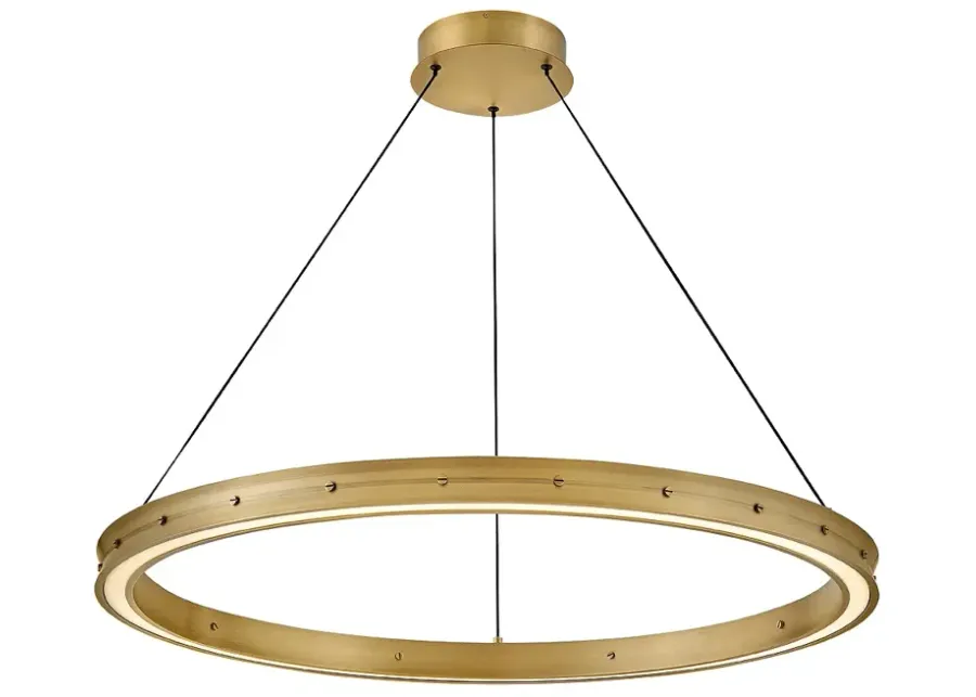 Fredrick Ramond Chandelier Althea Large Chandelier Lacquered Brass-gold