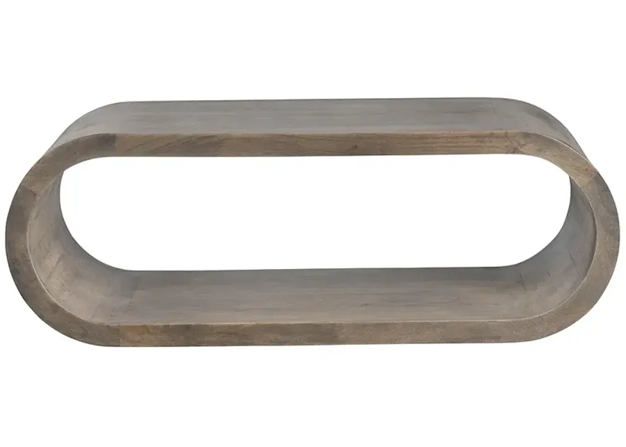 Crestview Collection Infinity Grey Cocktail Table-gray