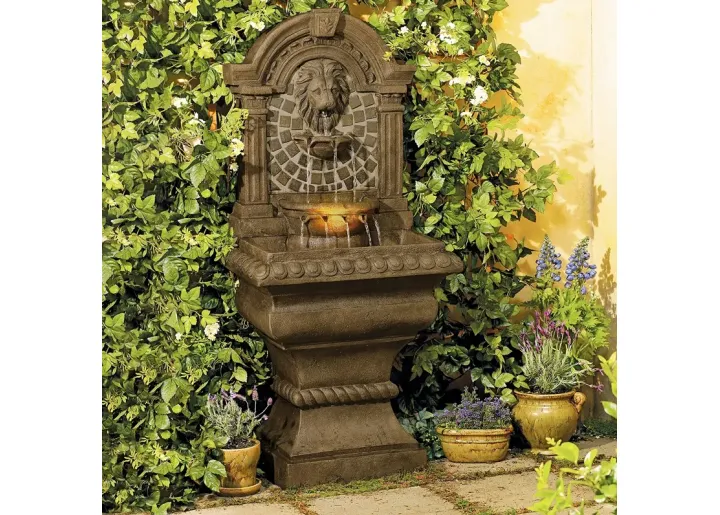 81994-royal-lions-head-51-high-patio-garden-fountain-with-light-red-1.webp