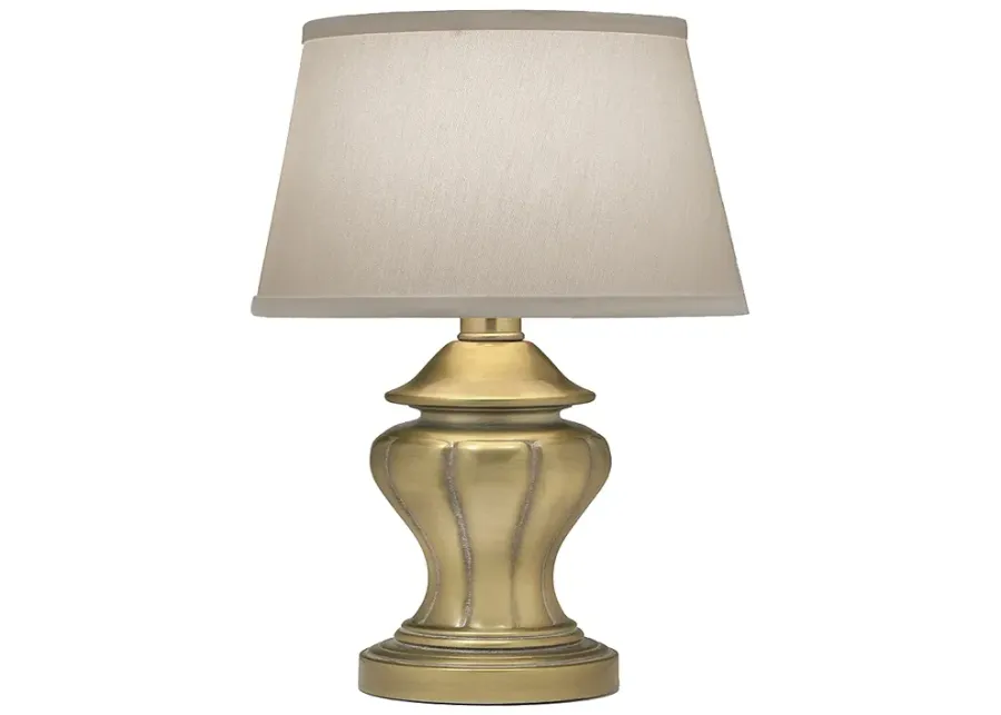 16' H Artisan Brass Urn Mini Lamp-gold
