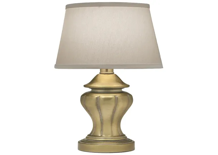 16' H Artisan Brass Urn Mini Lamp-gold