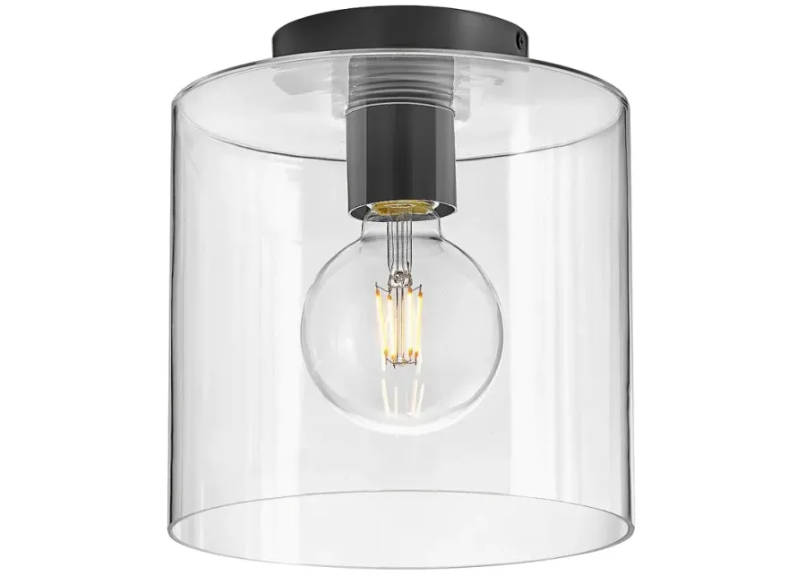 Lark Pippa Foyer Extra Small Flush Mount Black-black