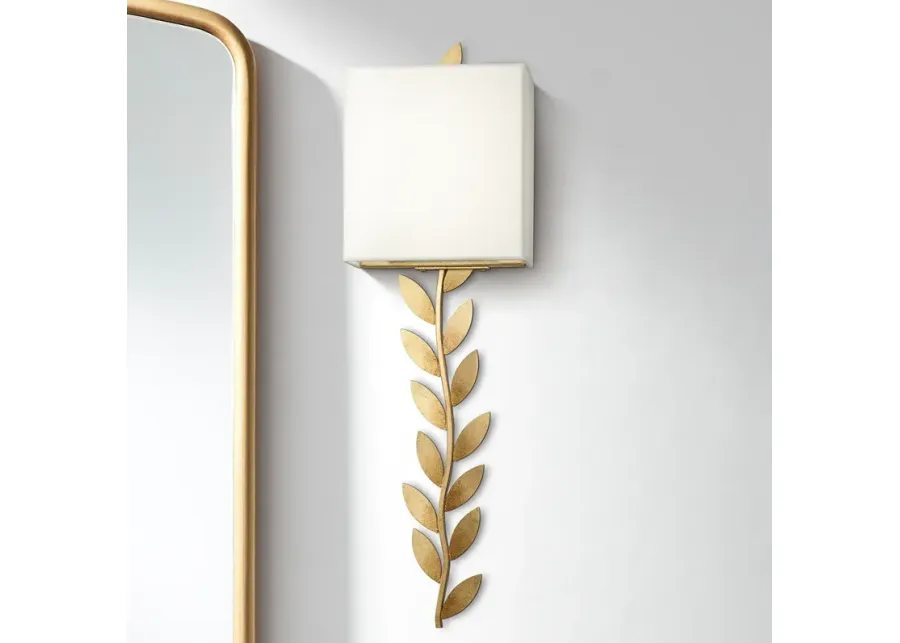 Metropolitan Arbor Grove 24" High Gold Lead LED Wall Sconce-gold