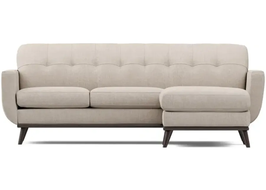 Elliot Sofa With Chaise - Pebble