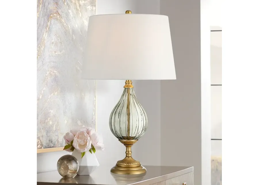 Possini Euro Rebecca 29" High Smoked Glass Teardrop Glass Table Lamp-gold 1 82435-possini-euro-rebecca-29-high-smoked-glass-teardrop-glass-table-lamp-gold-1.webp