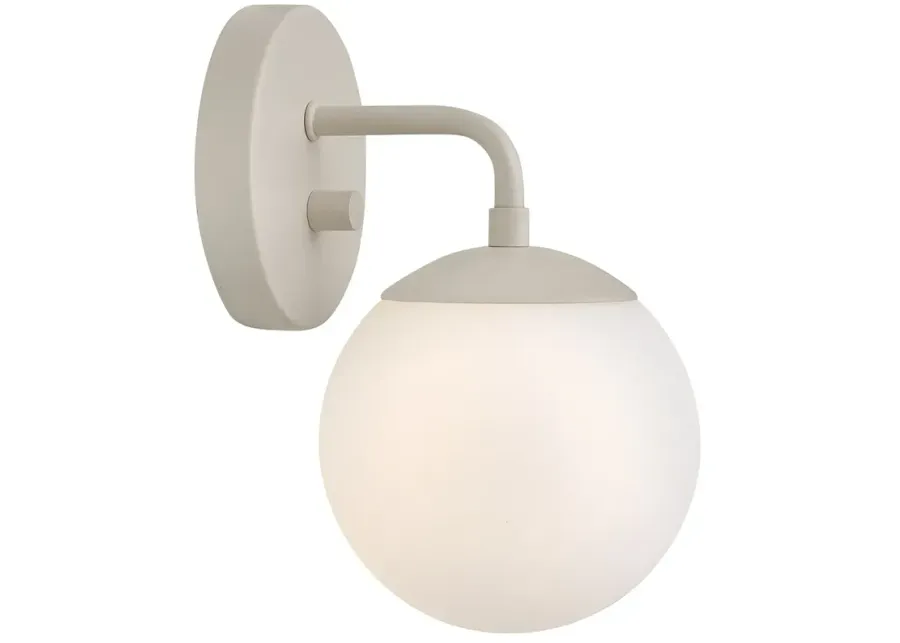 Lark Julep Interior Medium Single Light Sconce 6" Light Taupe-beige