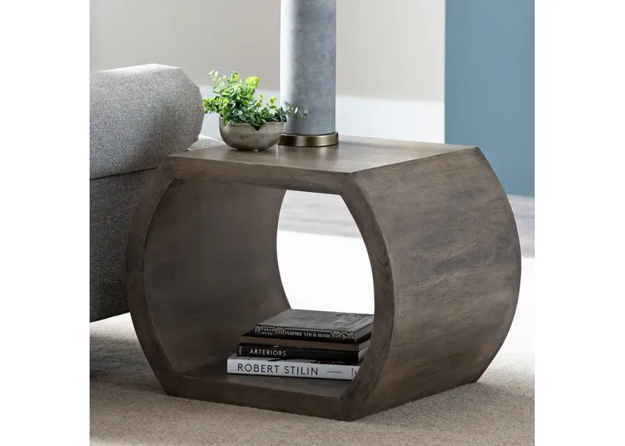 Crestview Collection Infinity 28" Wide Gray End Table-gray 1 82917-crestview-collection-infinity-28-wide-gray-end-table-gray-1.webp
