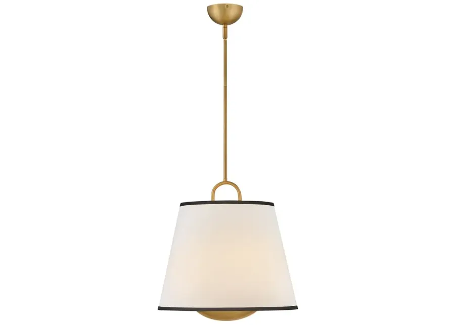 Hinkley Interior Sonia Large Pendant 18" Lacquered Brass-gold