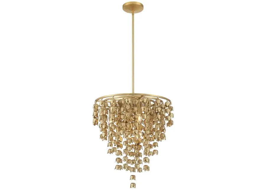 Minka-Lavery Ashgrove 8-Light 26-in Legacy Brass Indoor Pendant-gold
