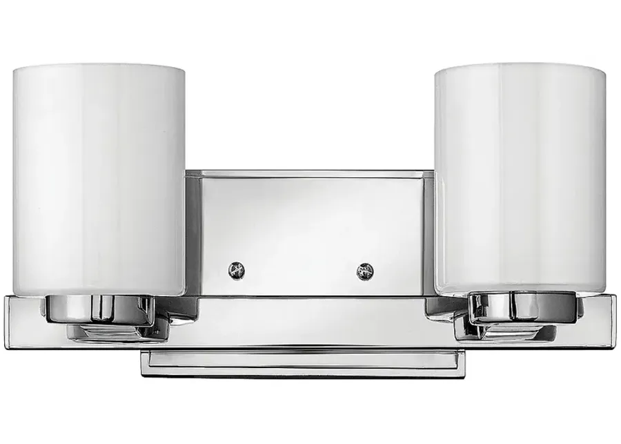 Hinkley Miley 13" Wide Chrome 2-Light Bath Light-silver 1 84556-hinkley-miley-13-wide-chrome-2-light-bath-light-silver-1.webp