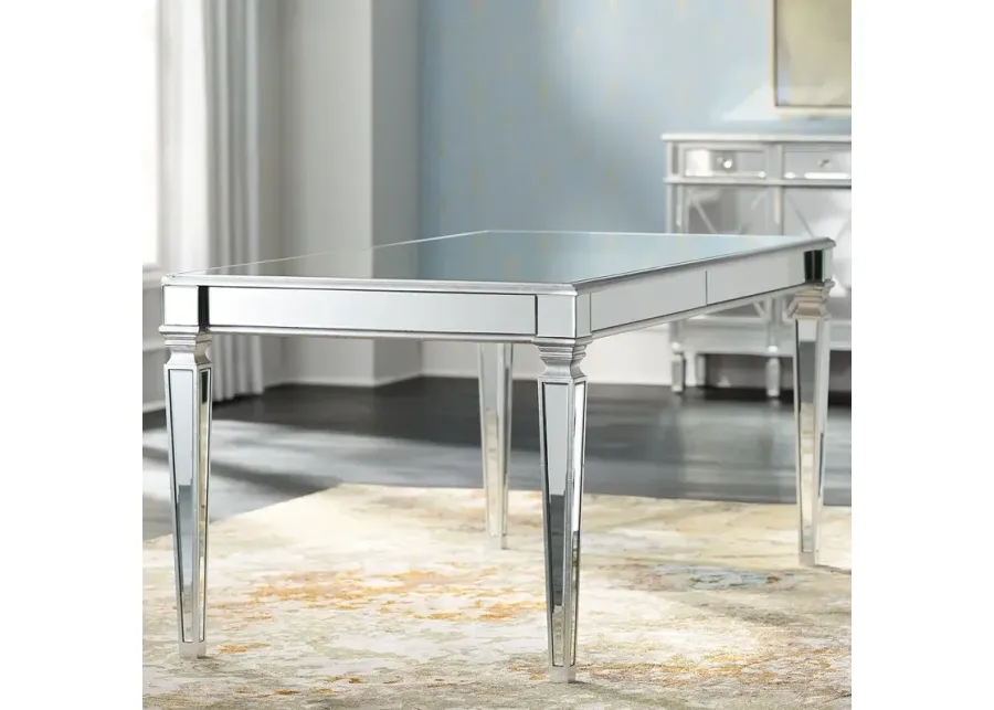 Veronica 71" Wide Silver and Mirror Dining Table-red 1 84841-veronica-71-wide-silver-and-mirror-dining-table-red-1.webp