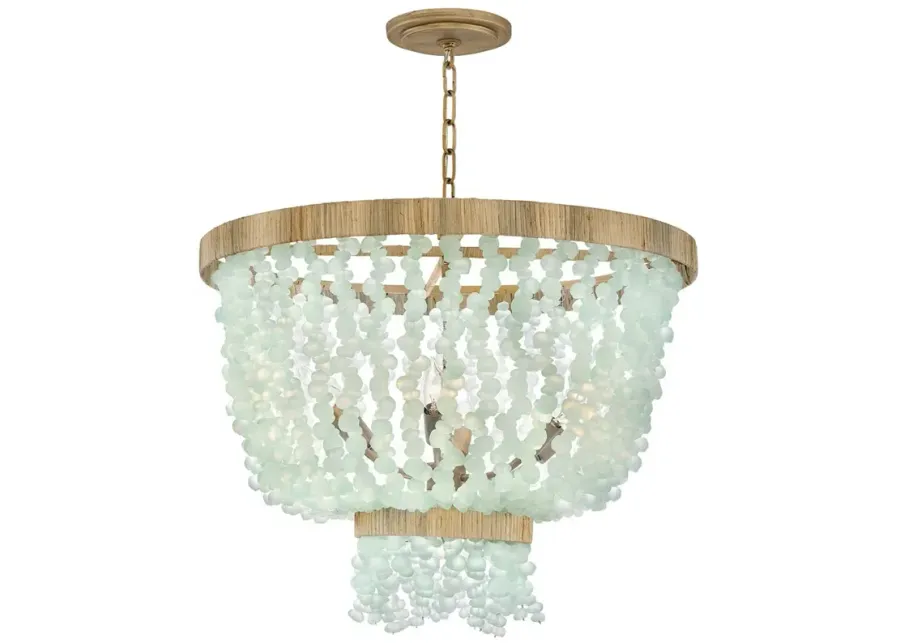 Hinkley - Chandelier Dune Pendant- Burnished Gold-gold
