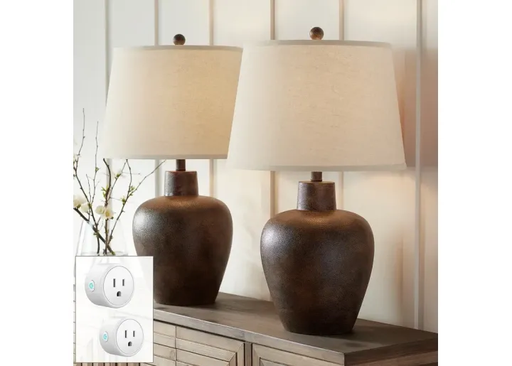 85074-regency-hill-glenn-27-h-terra-cotta-lamps-set-of-2-with-smart-sockets-brown-1.webp