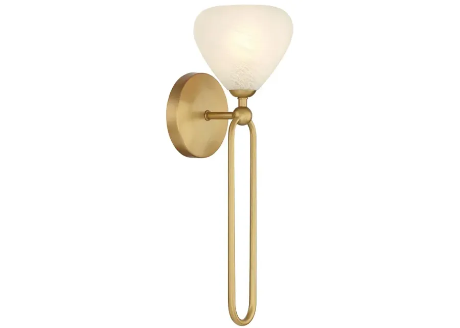 Minka-Lavery Orion 1-Light 6.5-in Legacy Brass Indoor Wall Sconce-gold