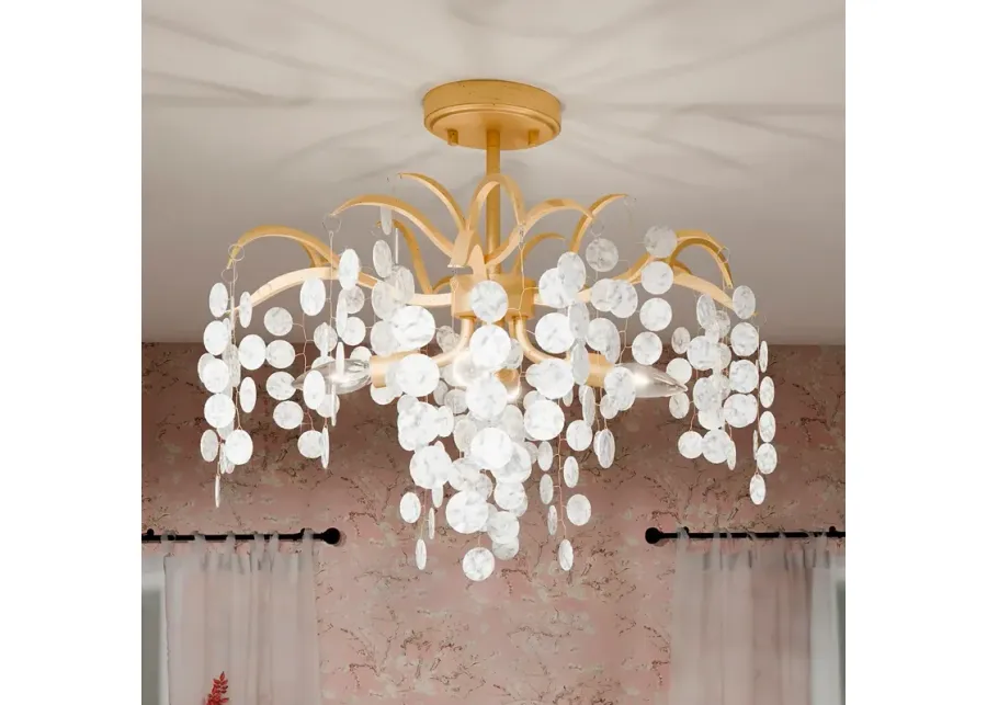 Maple 4-Light Gold Leaf Semi-Flush Mount-gold 1 85587-maple-4-light-gold-leaf-semi-flush-mount-gold-1.webp