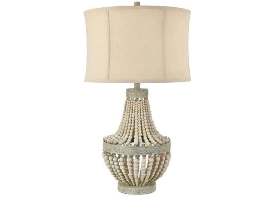 Crestview Collection Andrea Wooden Table Lamp-gold