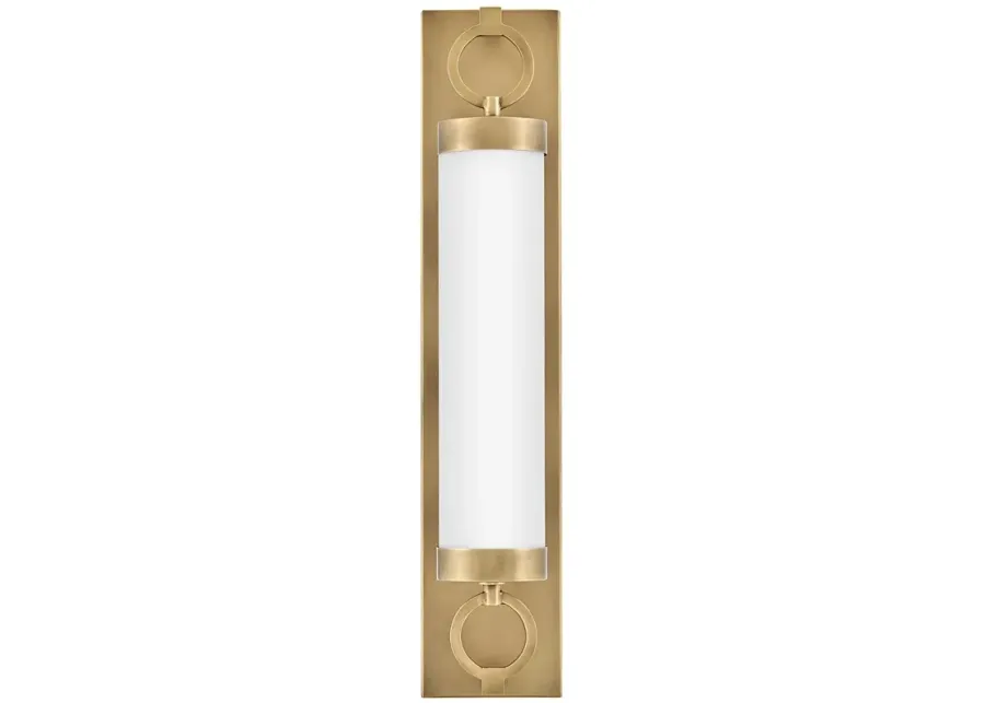 Hinkley Baylor 24" High Heritage Brass LED Wall Sconce-gold