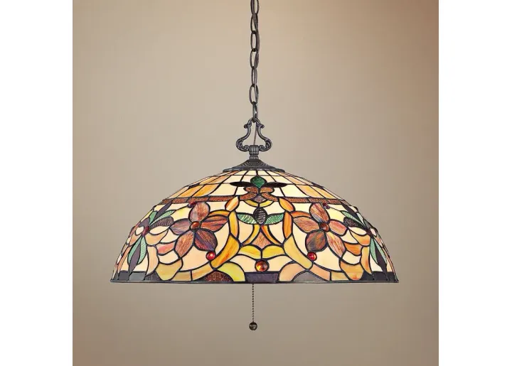 86588-quoizel-kami-20-wide-tiffany-style-art-glass-dome-pendant-light-brown-1.webp