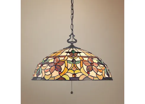86588-quoizel-kami-20-wide-tiffany-style-art-glass-dome-pendant-light-brown-1.webp