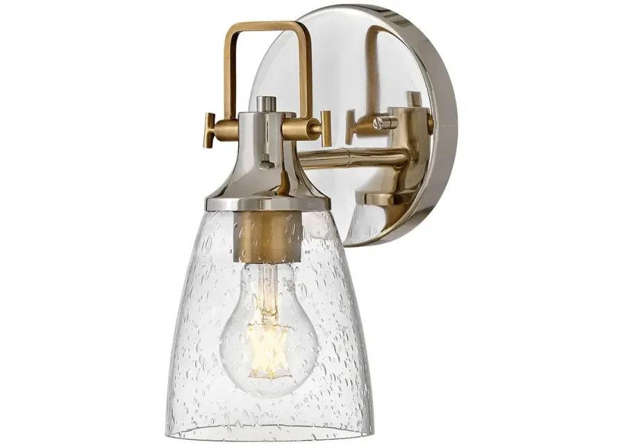Hinkley Easton 10 1/2" High Polished Nickel Wall Sconce-silver