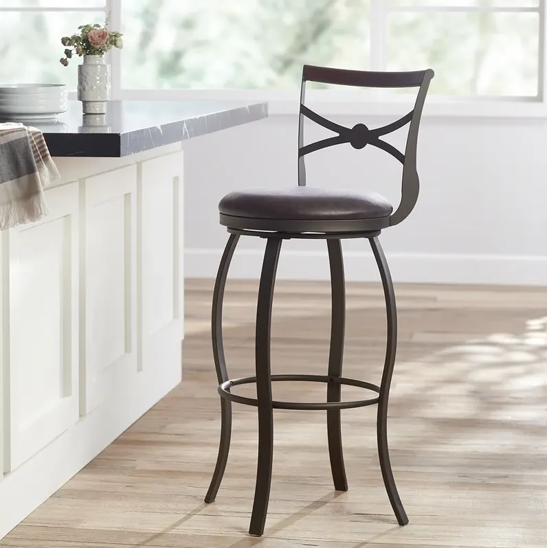 86736-haidar-25-glitter-bronze-metal-and-poplar-wood-swivel-counterstool-brown-1.webp