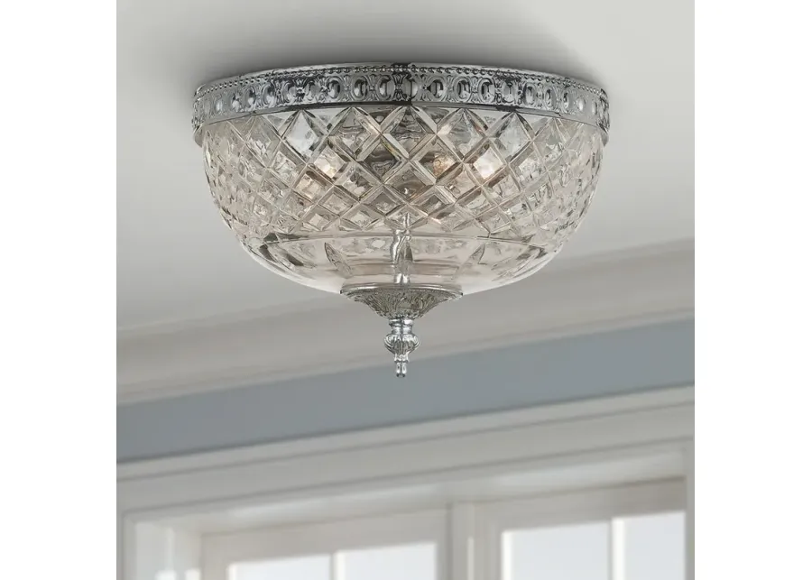 Crystorama 8" Wide Polished Chrome Ceiling Light-silver 1 87131-crystorama-8-wide-polished-chrome-ceiling-light-silver-1.webp