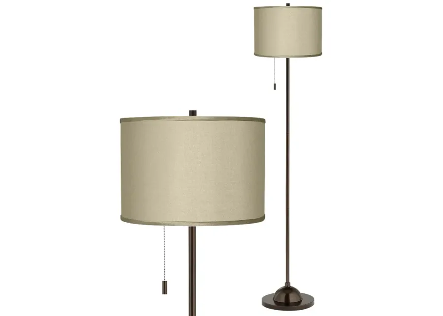 Possini Euro Sesame Faux Silk Shade Bronze Club Floor Lamp 1 87227-possini-euro-sesame-faux-silk-shade-bronze-club-floor-lamp-1.webp