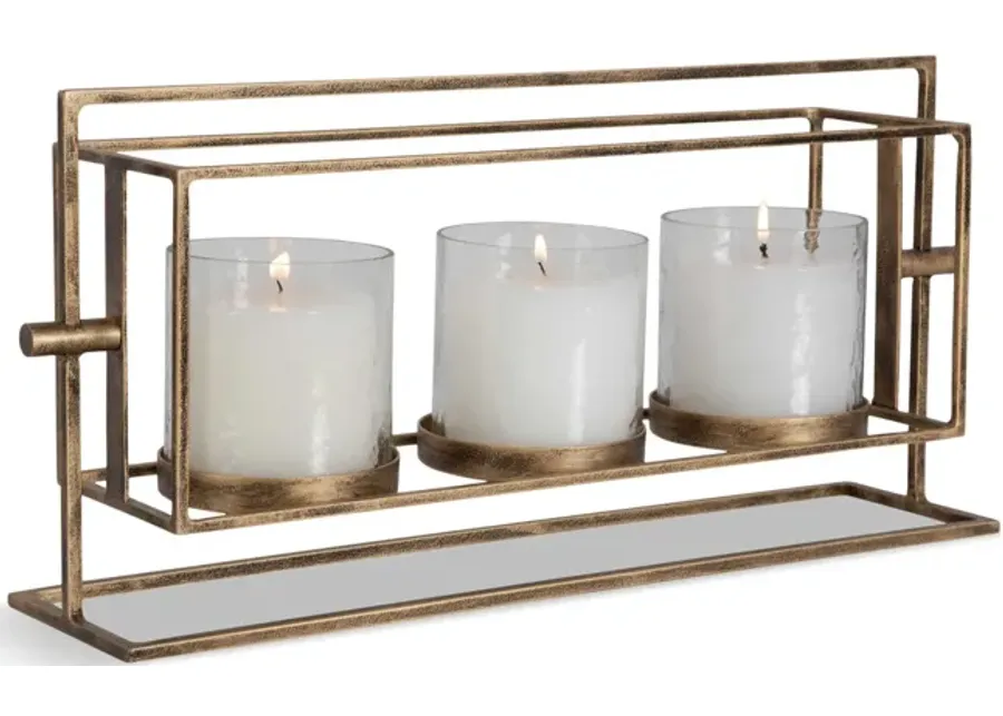 Wenman Triple Candleholder
