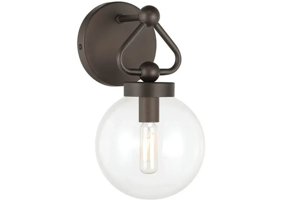 Minka-Lavery Stella 1-Light 6-in Dark Bronze Indoor Vanity Light-brown