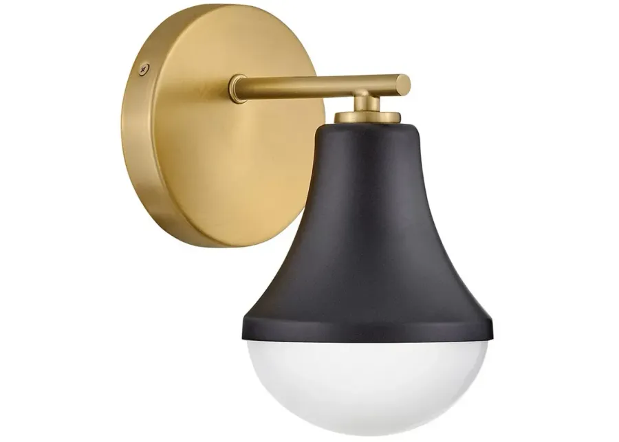 LARK HADDIE Single Light Vanity Black-black