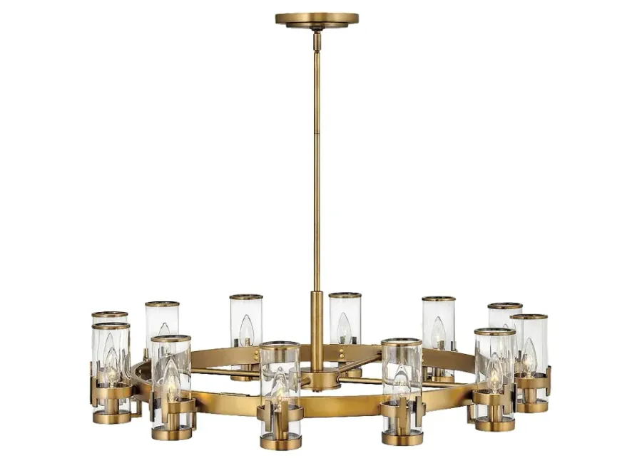 Hinkley Reeve 35 3/4" Wide 12-Light Heritage Brass Ring Chandelier-gold 1 88328-hinkley-reeve-35-3-4-wide-12-light-heritage-brass-ring-chandelier-gold-1.webp
