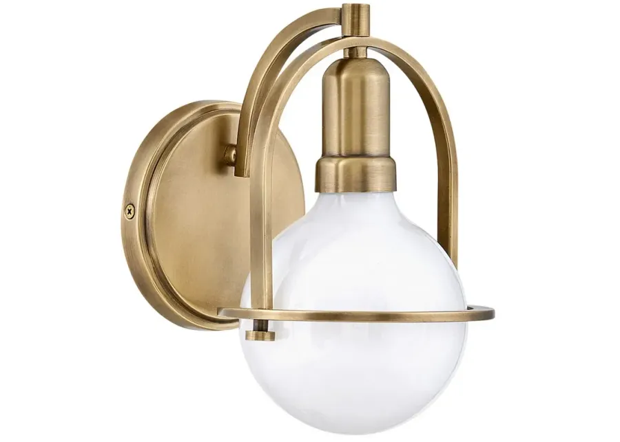 Hinkley Somerset 9" High Heritage Brass Wall Sconce-gold