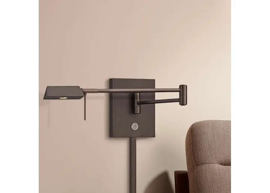 George Kovacs Angular Head LED Bronze Swing Arm Wall Lamp-brown 1 88697-george-kovacs-angular-head-led-bronze-swing-arm-wall-lamp-brown-1.webp