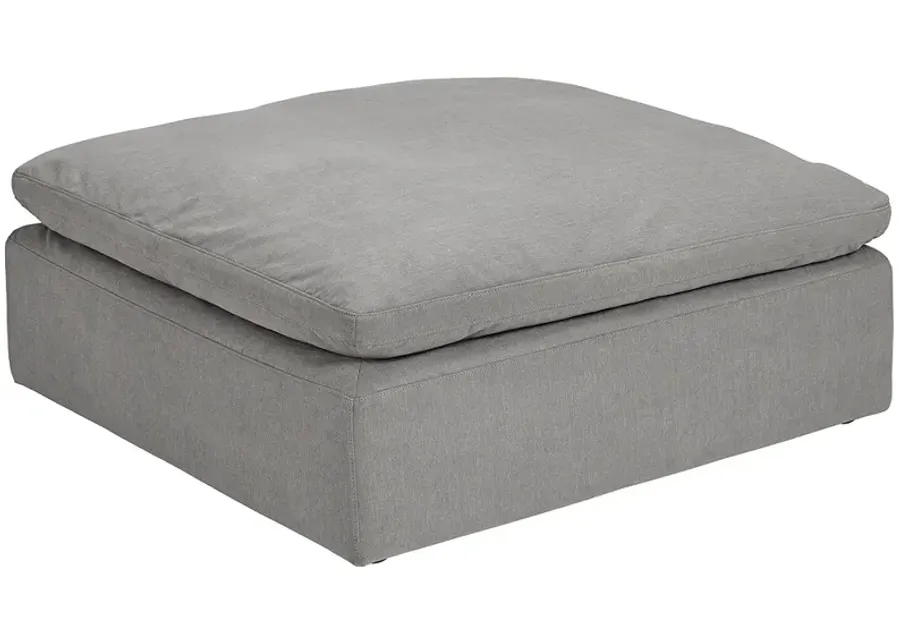 Skye Peyton Slate Modular Ottoman-gray