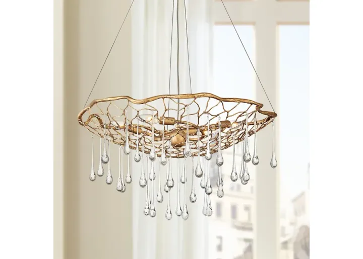 89091-hinkley-laguna-26-wide-glass-and-burnished-gold-net-pendant-light-gold-1.webp