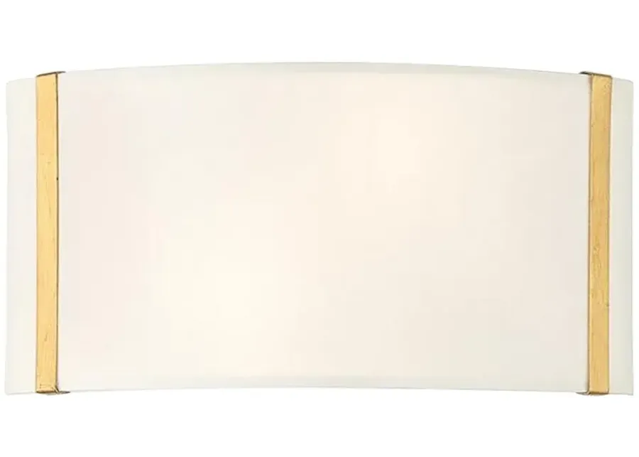 Crystorama Fulton 6 1/4" High Antique Gold Wall Sconce-gold