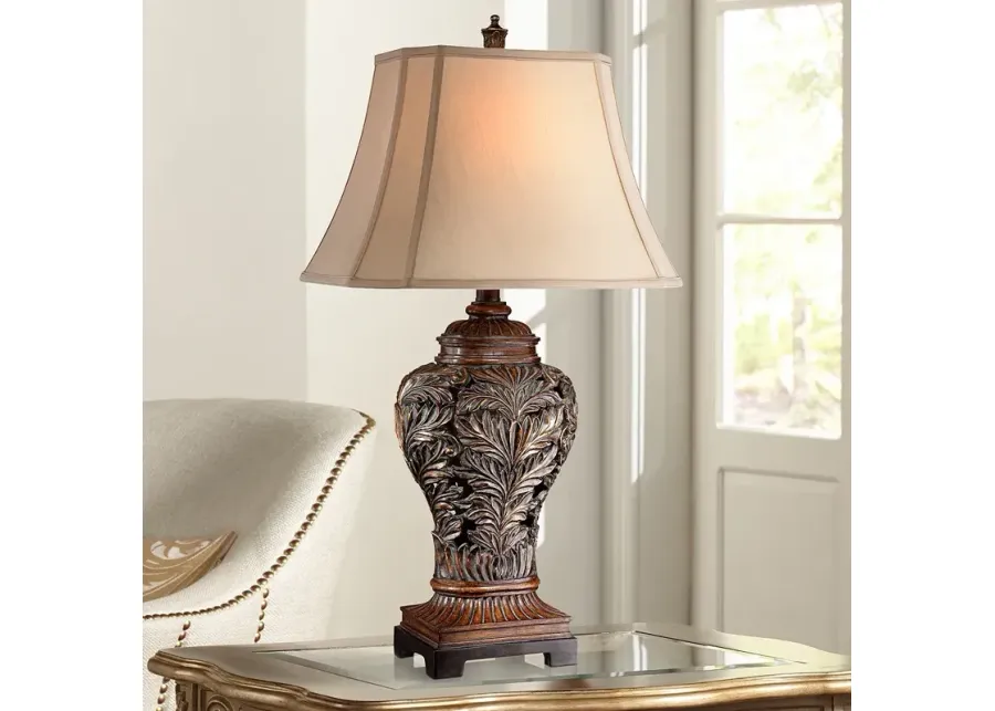 Barnes and Ivy Leafwork 32 1/2" Rectangular Shade Traditional Lamp-brown 1 89340-barnes-and-ivy-leafwork-32-1-2-rectangular-shade-traditional-lamp-brown-1.webp