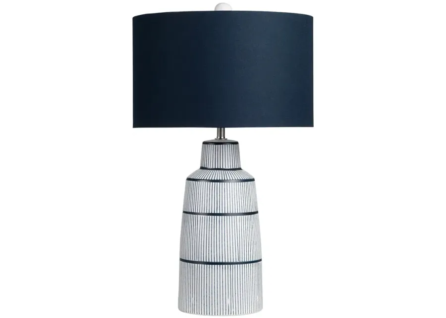 Thorne Ceramic Table Lamp-white