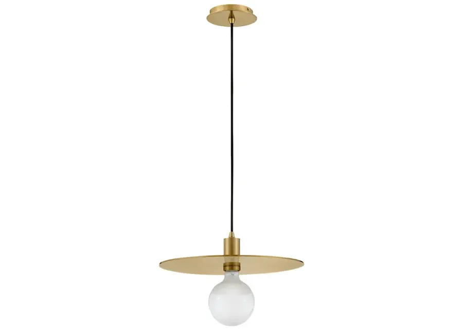 LARK LULU Medium Convertible Pendant Lacquered Brass-gold