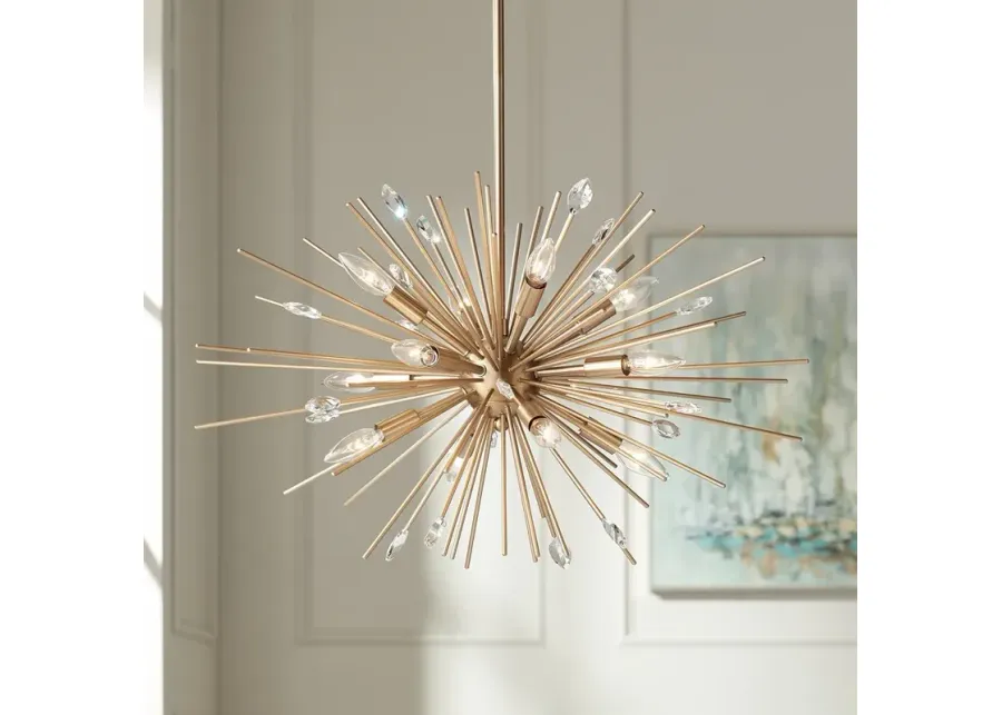 Possini Euro Janae 29 1/2" Wide Antique Gold Starburst Pendant Light-gold 1 89857-possini-euro-janae-29-1-2-wide-antique-gold-starburst-pendant-light-gold-1.webp