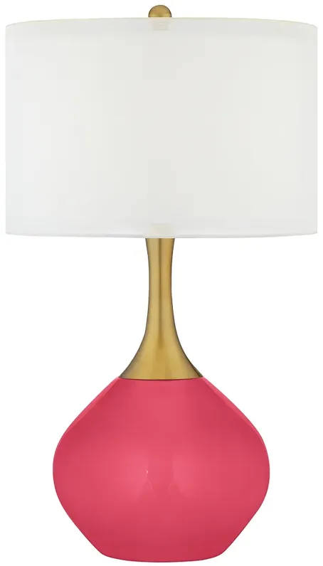89926-color-plus-nickki-brass-30-1-2-modern-glass-eros-pink-table-lamp-pink-1.webp
