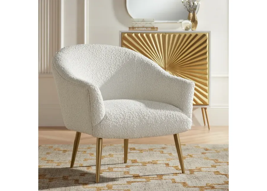 55 Downing Lina 28" Wide White Sheep Accent Chair with Gold Legs-gold 1 90256-55-downing-lina-28-wide-white-sheep-accent-chair-with-gold-legs-gold-1.webp