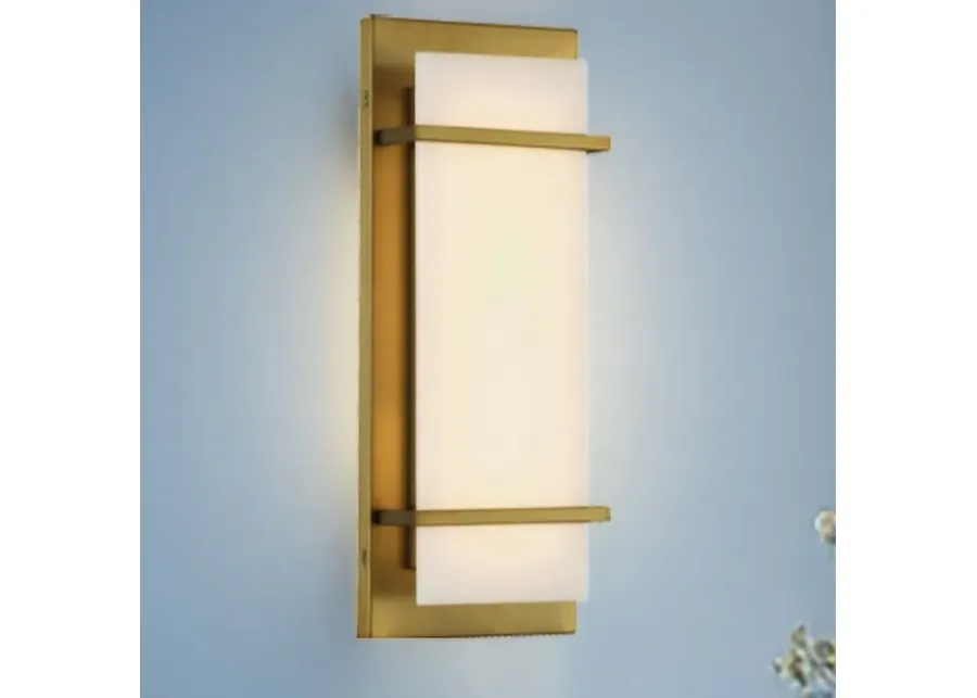 Tarnos 16" High Soft Brass LED Wall Sconce-gold